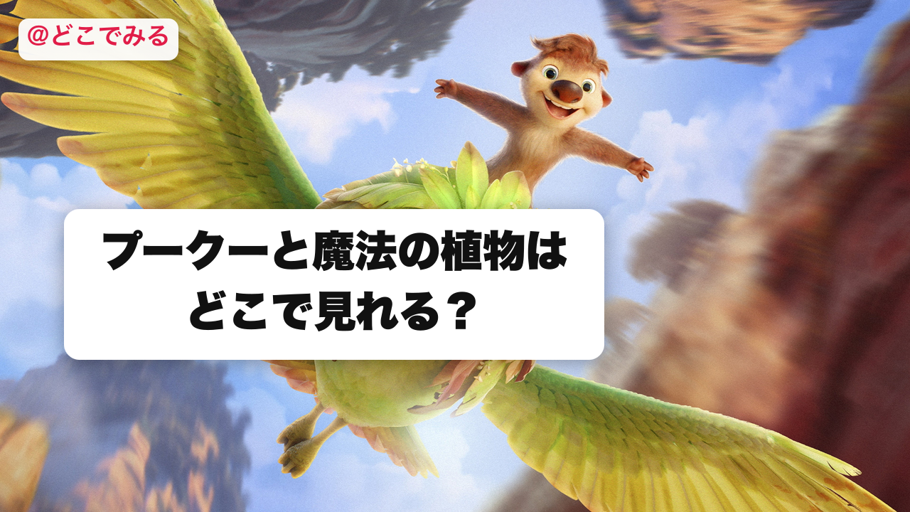 プークーと魔法の植物はどこで見れる？ - どこでみる