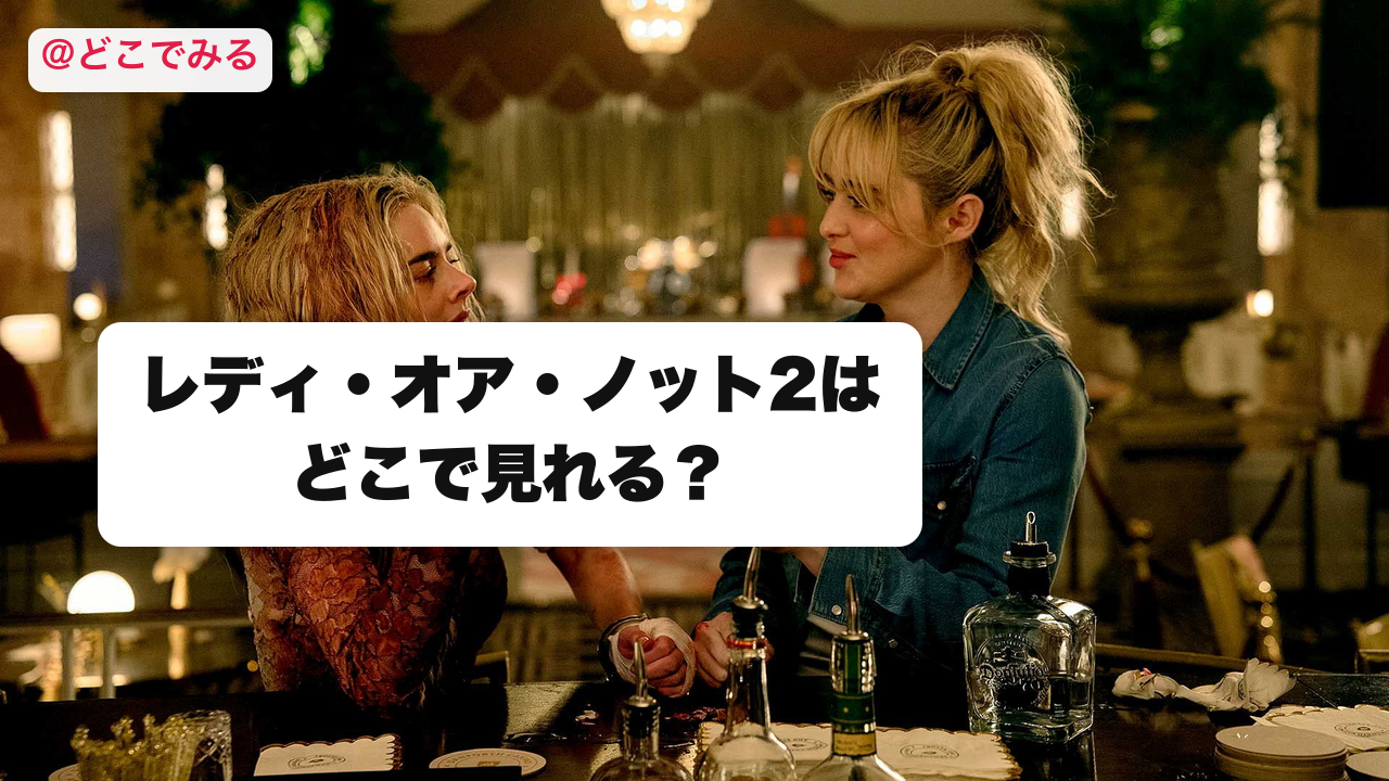 レディ・オア・ノット2はどこで見れる？ - どこでみる