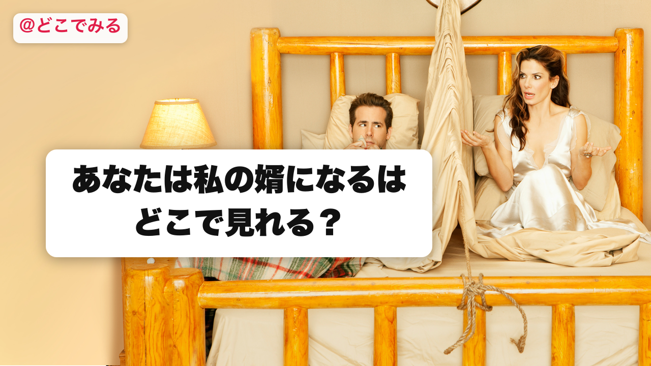 あなたは私の婿になるはどこで見れる？ - どこでみる
