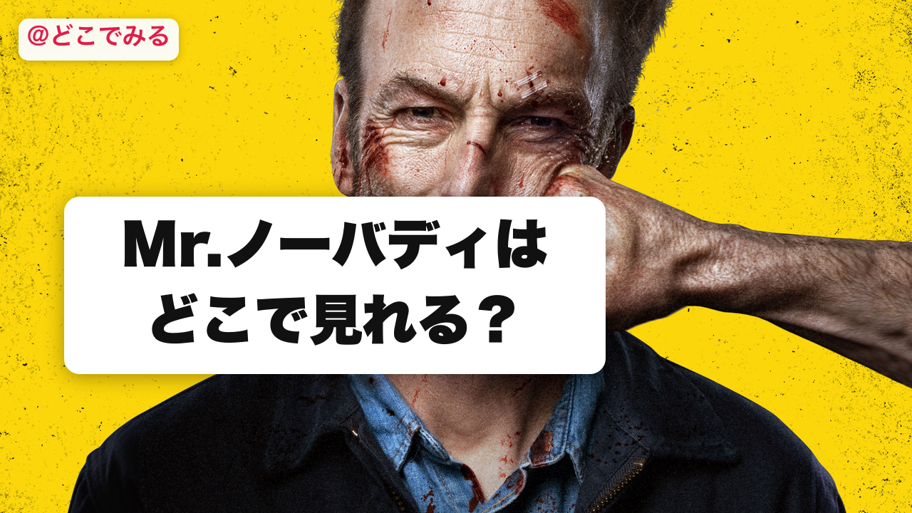 Mr.ノーバディはどこで見れる？ - どこでみる