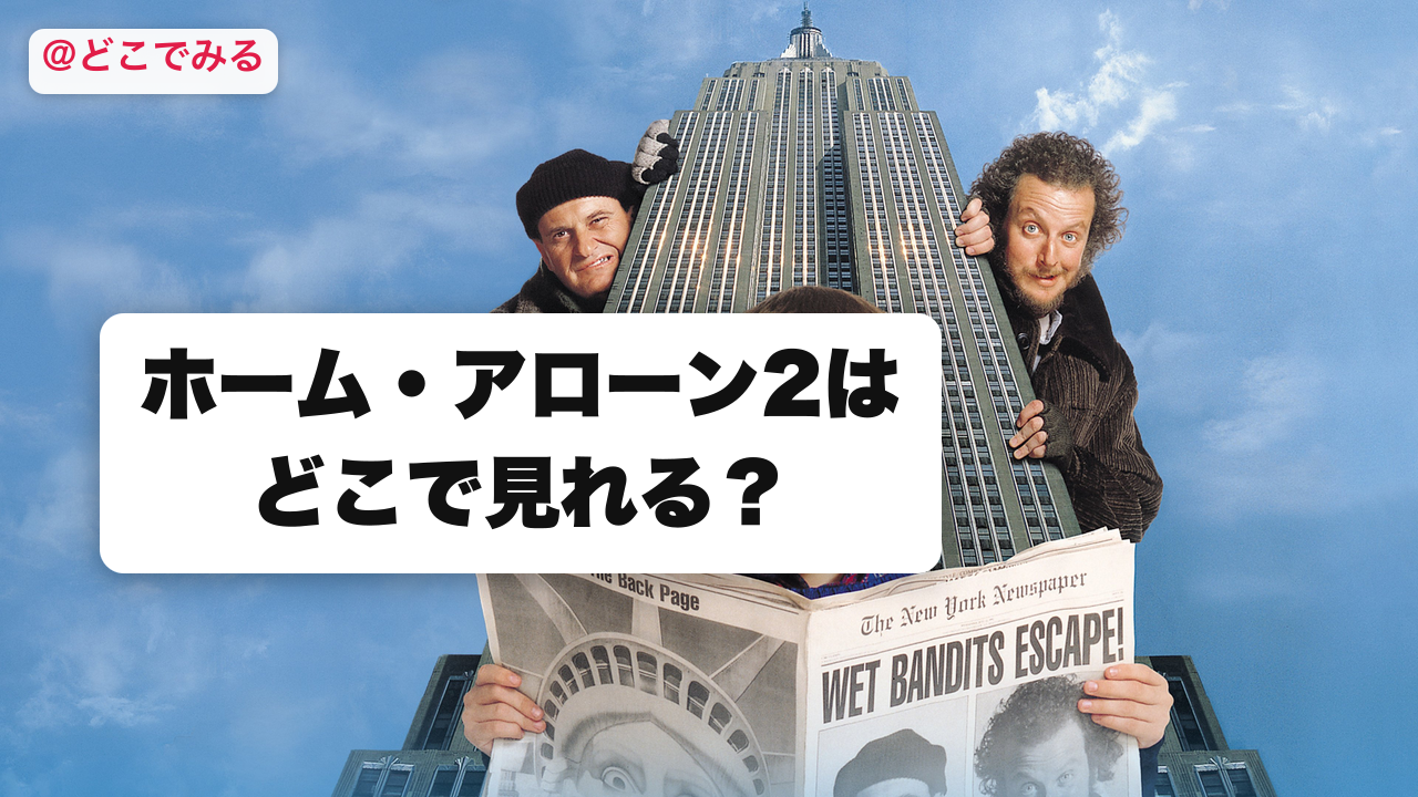 ホーム・アローン2はどこで見れる? - どこでみる